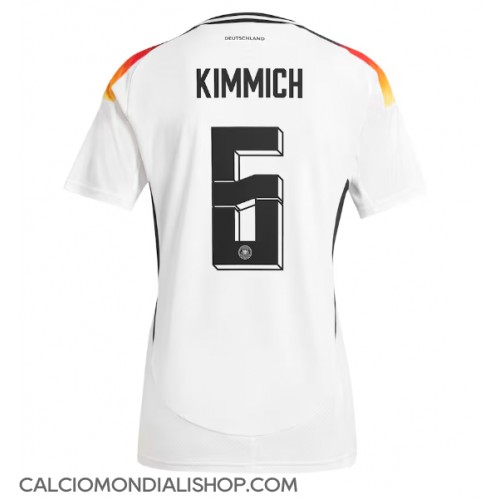 Maglie da calcio Germania Joshua Kimmich #6 Prima Maglia Femminile Europei 2024 Manica Corta